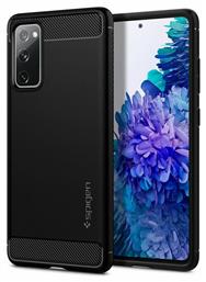 Rugged Armor Back Cover Σιλικόνης Μαύρο (Galaxy S20 FE) Spigen
