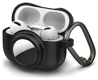 Tag Armor Duo Θήκη Σιλικόνης με Γάντζο για Apple AirPods Pro Spigen