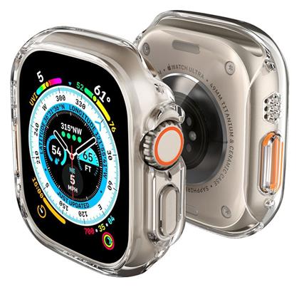 Thin Fit Πλαστική Θήκη σε Διάφανο χρώμα για το Apple Watch Ultra 49mm Spigen