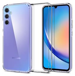 Ultra Hybrid Back Cover Σιλικόνης Crystal Clear (Galaxy A34) Spigen
