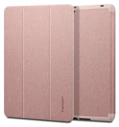 Urban Fit Flip Cover Πλαστικό / Υφασμάτινο Ροζ Χρυσό (iPad 2019/2020/2021 10.2'') Spigen