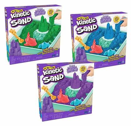 Παιχνίδι Κατασκευών με Άμμο Sandbox Set για Παιδιά 3+ Ετών (Διάφορα Σχέδια) 1τμχ Spin Master