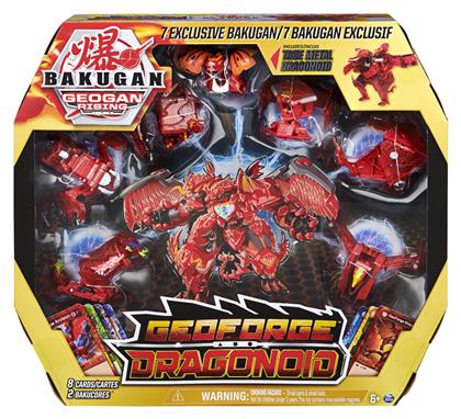Παιχνίδι Μινιατούρα GeoForge Dragonoid Bakugan για 6+ Ετών (Διάφορα Σχέδια) 1τμχ Spin Master