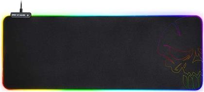 Spirit of Gamer RGB Gaming Mouse Pad XXL 857mm με RGB Φωτισμό Μαύρο από το Mozik