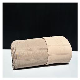 Κουβερλί Ξενοδοχείου M220xΠ160εκ. Καφέ Spitishop