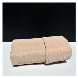 Κουβερλί Ξενοδοχείου M220xΠ160εκ. Ροζ Spitishop