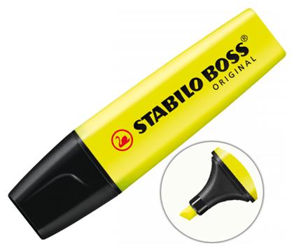 Boss Original Μαρκαδόρος Υπογράμμισης 5mm Κίτρινος Stabilo