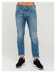 Simon Ανδρικό Παντελόνι Τζιν Slim Fit Staff