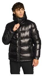 Weston Ανδρικό Χειμωνιάτικο Μπουφάν Puffer BLACK Staff