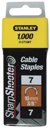 CT-10 Δίχαλα 10mm 1000τμχ Stanley