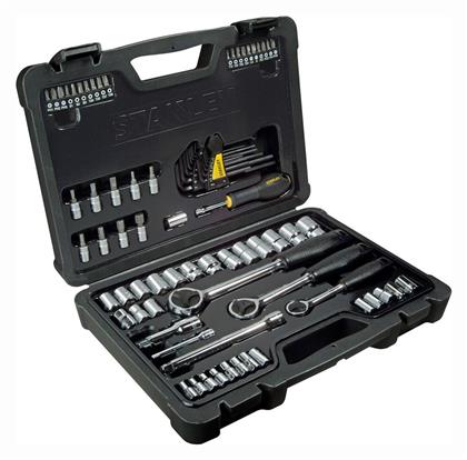 Καστάνια με Καρυδάκια 3\8'' & 1\4'' & 1\2'' 80τμχ Stanley