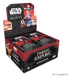 Star Wars Unlimited Tcg Twilight Republic Booster Box 24 Boosters - Fantasy Flight