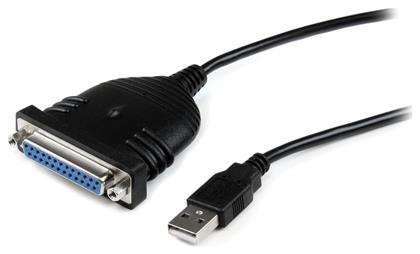 Καλώδιο USB-A σε RS232 25-pin female 1.8m Μαύρο StarTech