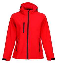 Αθλητικό Μπουφάν Softshell Κόκκινο Stenso