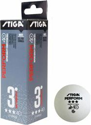 Stiga Perform 40+ 1113-2110-03 Μπαλάκια Ping Pong 3-Star 3τμχ