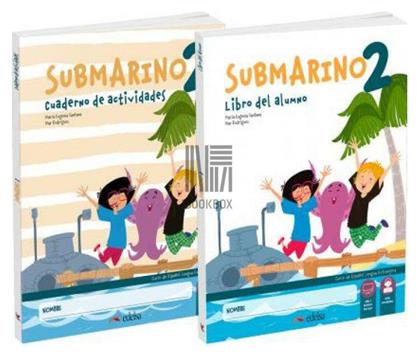 Submarino 2, Pack (Libro del Alumno & Cuaderno de Ejercicios) (Βιβλίο Μαθητή & Ασκήσεων) - Edelsa Grupo Didascalia