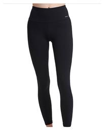 Training Γυναικείο Cropped Κολάν Ψηλόμεσο Μαύρο SugarFree