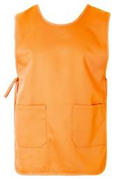 Super Market ALLY-00402B Ποδιά Εργασίας Καθαρισμού Πορτοκαλί 2490035 - Livardas