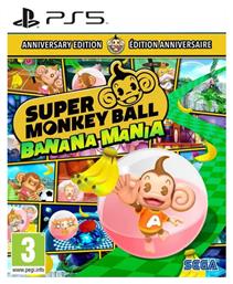 Super Monkey Ball: Banana Mania Anniversary Edition PS5 Game - Sega