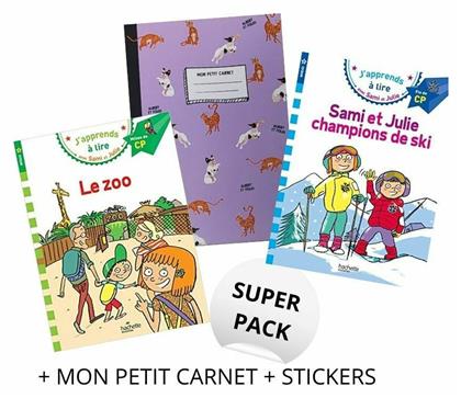 Super Pack Sami Et Julie (+ Mon Petit Carnet + Stickers) - Hachette