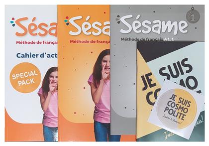 Super Pack Sesame Α.1.1, (Le + Ca + Lexique + Cadeau Surprise) - Hachette