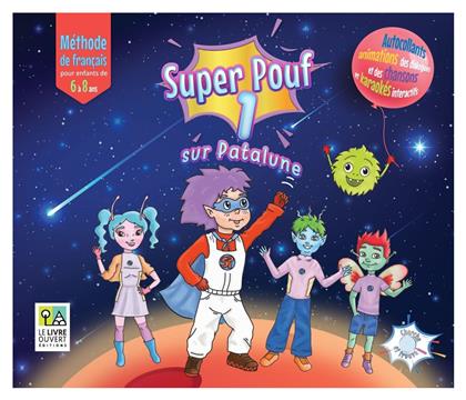 Super Pouf 1 - Le Livre Ouvert