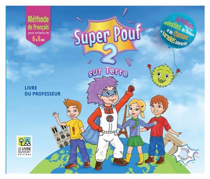 Super Pouf 2, Livre du professeur - Le Livre Ouvert