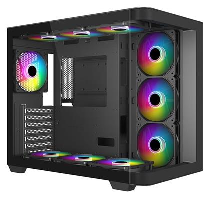 HallStatt HA30A Gaming Midi Tower με Πλαϊνό Παράθυρο Supercase