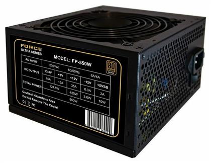Ultra Force FP 550W Full Wired 80 Plus Bronze Supercase