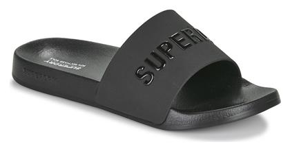 Ανδρικά Slides Μαύρα Superdry
