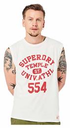 Ανδρική Μπλούζα Αμάνικη Λευκή Superdry