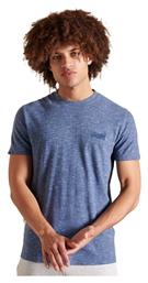 Ανδρικό T-shirt Μπλε Μονόχρωμο Superdry