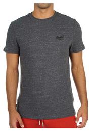 Ανδρικό T-shirt Γκρι Μονόχρωμο Superdry