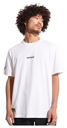Ανδρικό T-shirt Λευκό με Λογότυπο Superdry