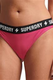 Superdry Bikini Slip Ροζ από το Troumpoukis