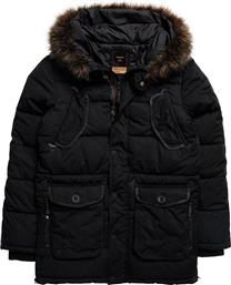Superdry Chinook Parka Black από το Troumpoukis