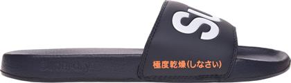 Superdry Classic Slides σε Μπλε Χρώμα από το Zakcret Sports
