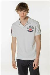 Superdry Classic Superstate Ανδρική Μπλούζα Polo Κοντομάνικη Λευκή από το Delikaris-sport