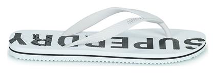 Code Ανδρικά Flip Flops Λευκά Superdry