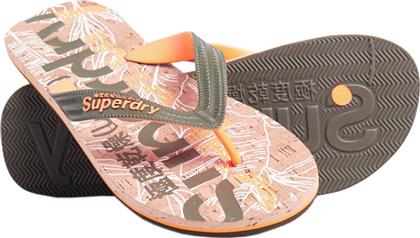 Superdry Cork Flip Flops Fluro Orange από το Plus4u