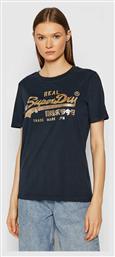 Superdry Γυναικείο Αθλητικό T-shirt Eclipse Navy από το Notos