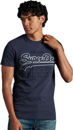 Superdry Logo Embossed M1010350A-GKV Atlantic Navy από το Troumpoukis