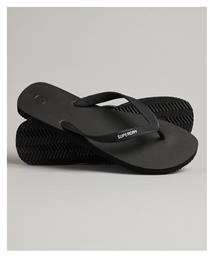 Superdry Ovin Flip Flops σε Μαύρο Χρώμα