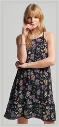 Ovin Mini Καλοκαιρινό All Day Φόρεμα Olivia Paisley Black Superdry