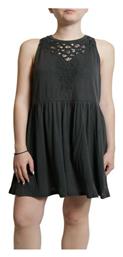 Ovin Racer Mini Καλοκαιρινό All Day Φόρεμα Αμάνικο Μαύρο Superdry