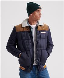 Superdry Downhill Racer Box Ανδρικό Μπουφάν Puffer για Χειμώνα Navy Μπλε από το Altershops