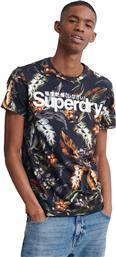 Superdry Super 5'S M1010106B-T5I Indo Leaf Navy από το Plus4u