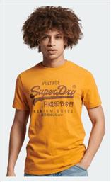 Tee Thrift Gold Ανδρικό T-shirt Κοντομάνικο Πορτοκαλί Superdry