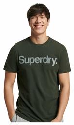 VINTAGE CL CLASSIC TEE Surplus Goods Ανδρικό T-shirt Κοντομάνικο Πράσινο Superdry
