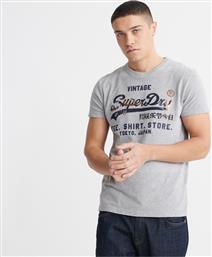 Superdry Vintage Logo Infill M1010080B-07Q Grey Marl από το Delikaris-sport